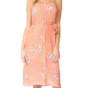Ali and Jay floral button up spring dress